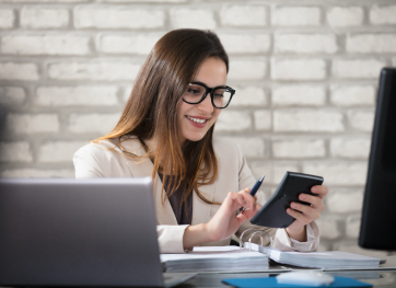 A happy student from the Advanced Diploma of Accounting at the Australian Pacific College