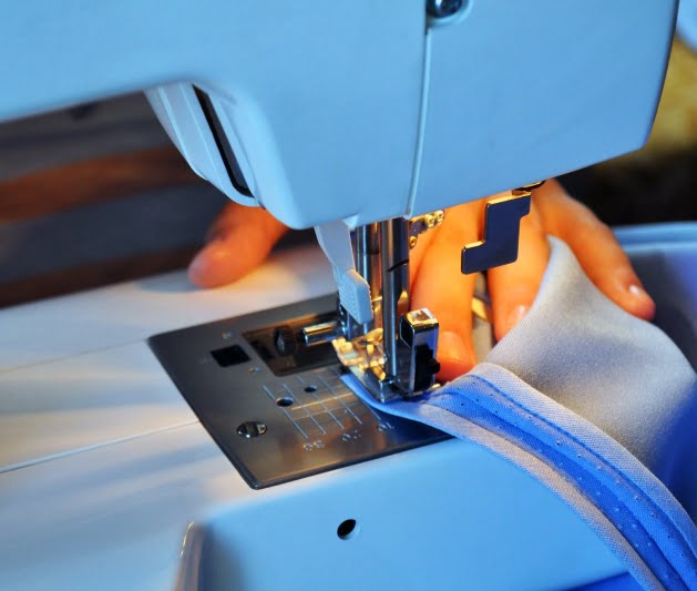 Action shot from Diploma of Applied Fashion Design and Merchandise from the Australian Pacific College