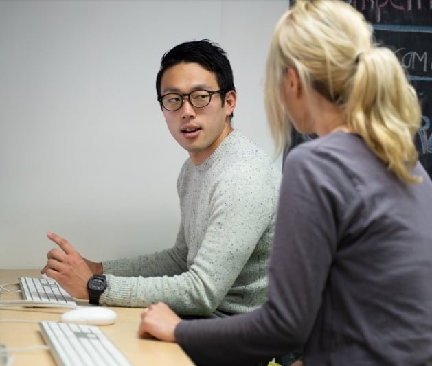 Students studying a Graduate Diploma of Management (Learning) at Australian Pacific College