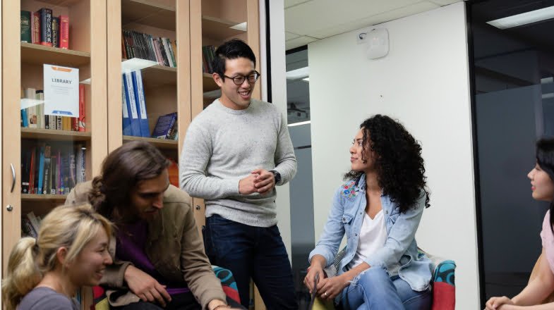 Australian Pacific College students collaborating