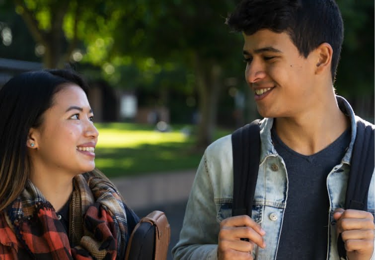 Australian Pacific College students heading to classes