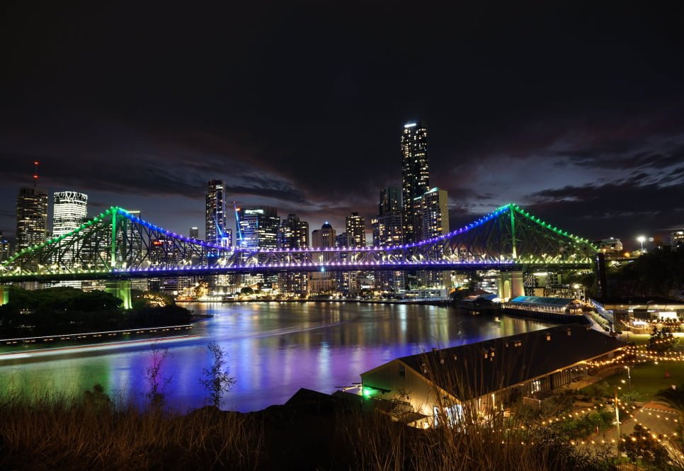 A location shot near the Australian Pacific College Brisbane Campus