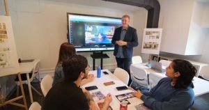 Graphic Design course classroom at Australian Pacific College campus in Sydney